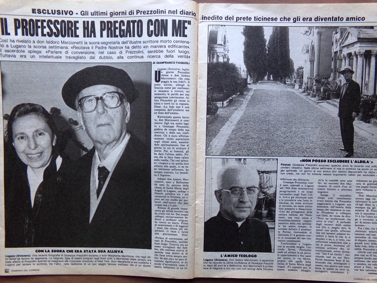 La Domenica del Corriere 31 Luglio 1982 Loren Paolo Rossi …