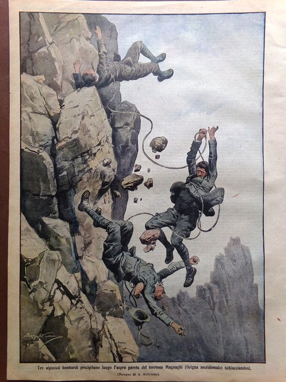 La Domenica del Corriere 31 Maggio 1914 Nonantola Langwies Rocca …