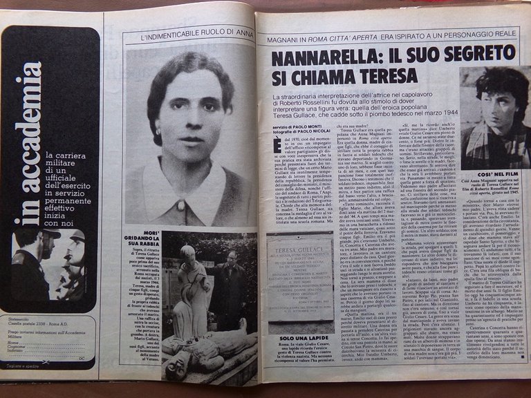 La Domenica del Corriere 31 Maggio 1980 Wilson Marilyn Bernadette …