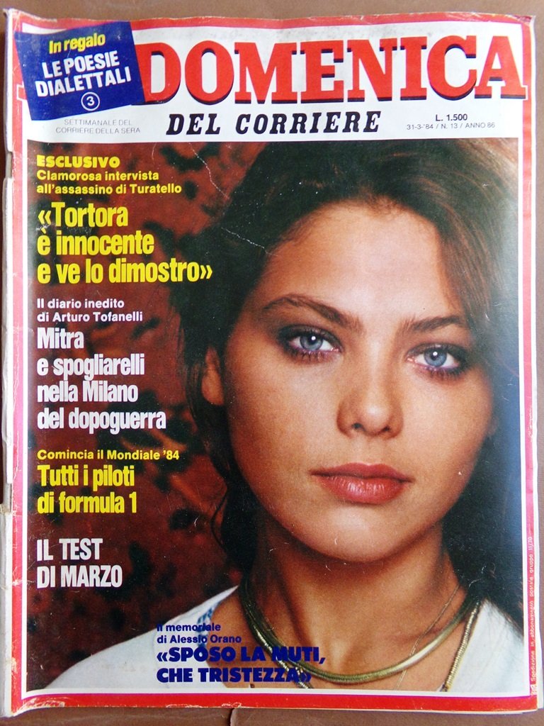 La Domenica del Corriere 31 Marzo 1984 Tortora Turatello Califano …