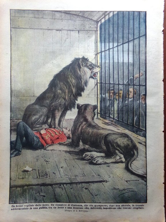 La Domenica del Corriere 31 Ottobre 1920 Sanatorio Cuasso Grodno …