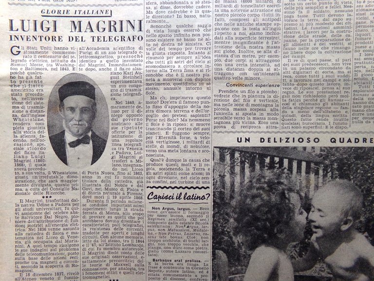 La Domenica del Corriere 31 Ottobre 1943 WW2 Luigi Magrini …