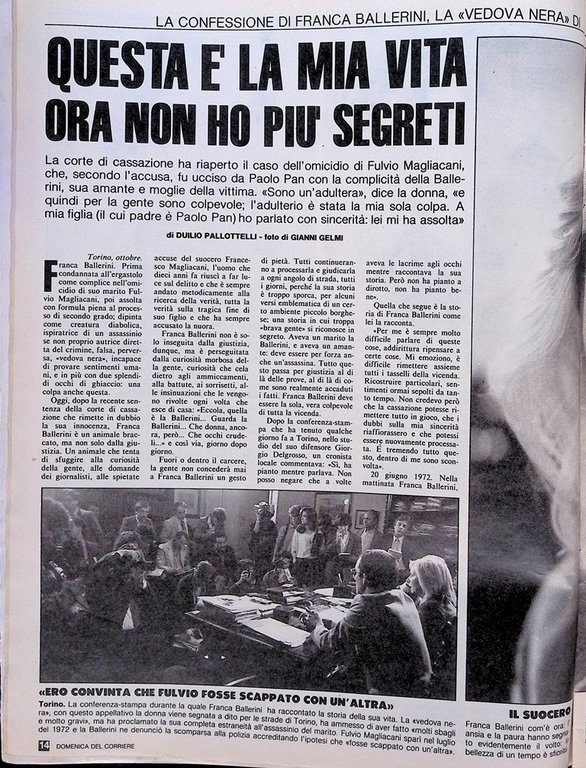 La Domenica del Corriere 31 Ottobre 1981 Pavese El-Sadat Pertini …