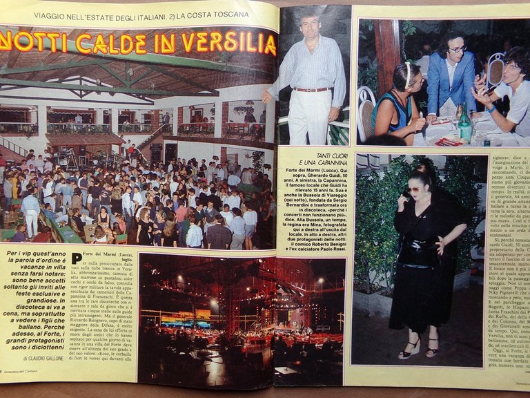 La Domenica del Corriere 4 Agosto 1988 Laurito Versilia Roger …