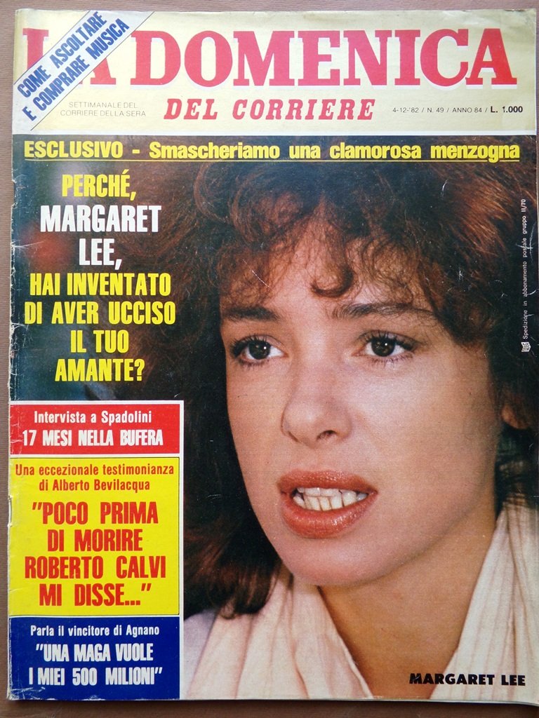 La Domenica del Corriere 4 Dicembre 1982 Frediani Marco Polo …