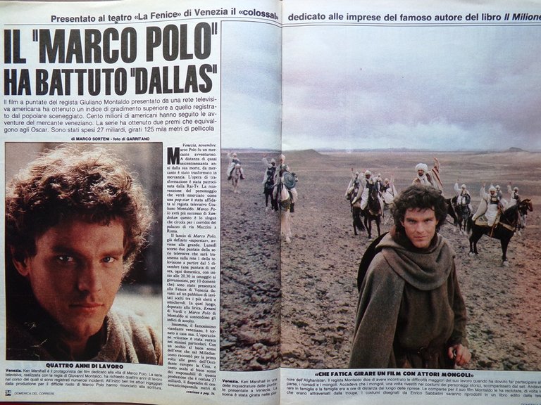 La Domenica del Corriere 4 Dicembre 1982 Frediani Marco Polo …