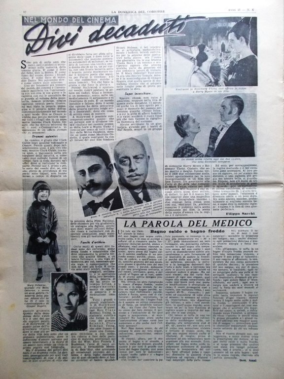 La Domenica del Corriere 4 Febbraio 1939 Catalogna Savoia Borbone …