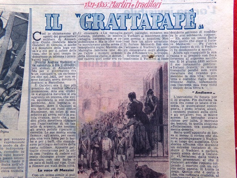 La Domenica del Corriere 4 Giugno 1944 WW2 Loyang Mensa …