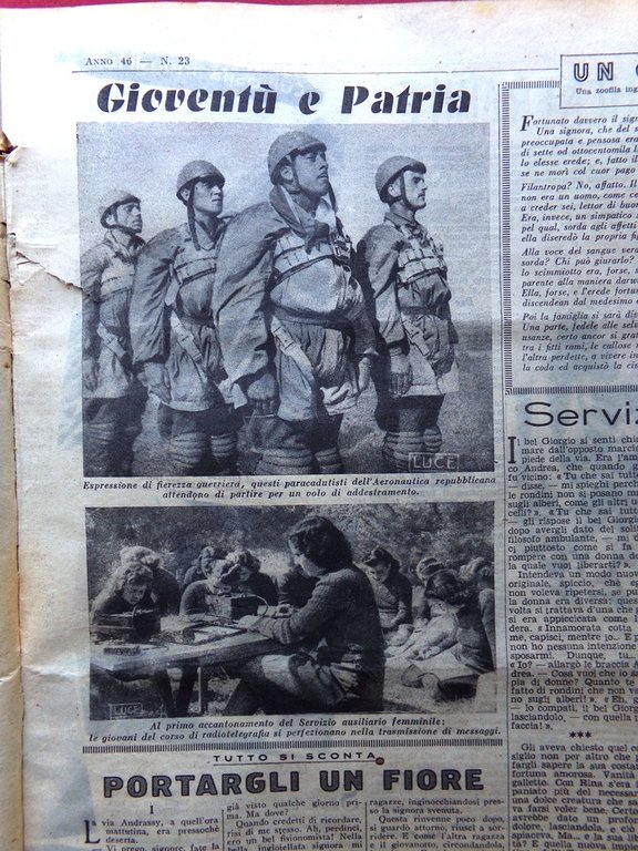 La Domenica del Corriere 4 Giugno 1944 WW2 Loyang Mensa … | Immagine Gallery 7