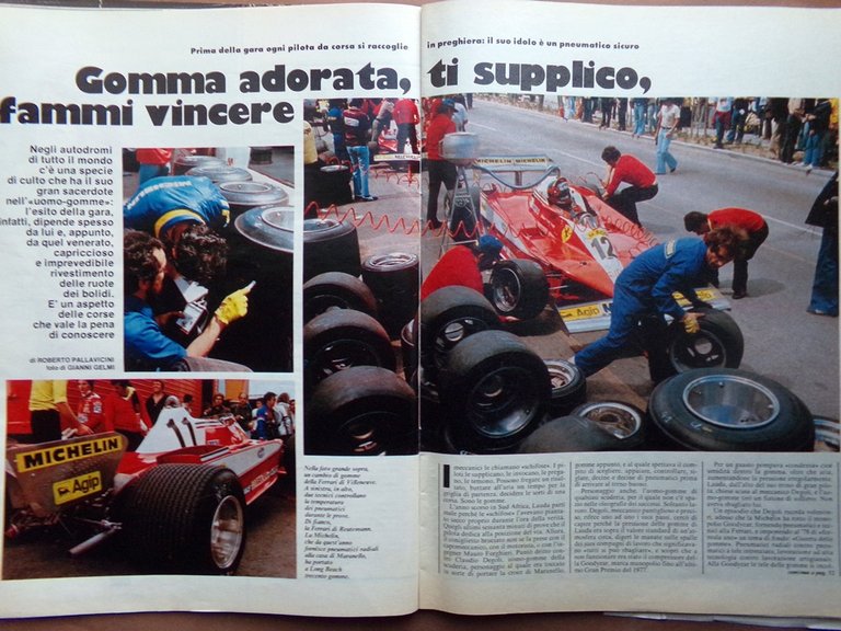 La Domenica del Corriere 4 Maggio 1978 Anselmi Gitani Gomme …