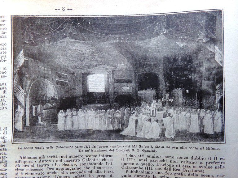 La Domenica del Corriere 4 Marzo 1900 Shintoisti sul Fuoco …