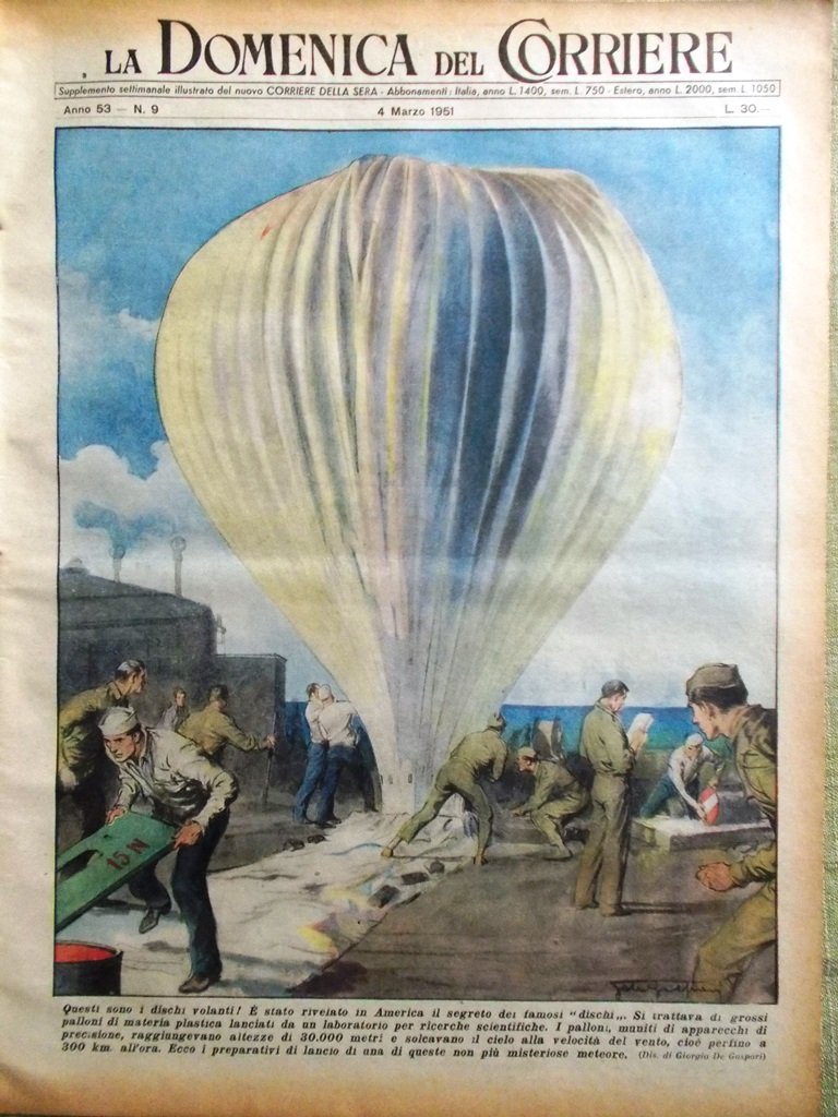 La Domenica del Corriere 4 Marzo 1951 Crociata Calvet Ricordi …