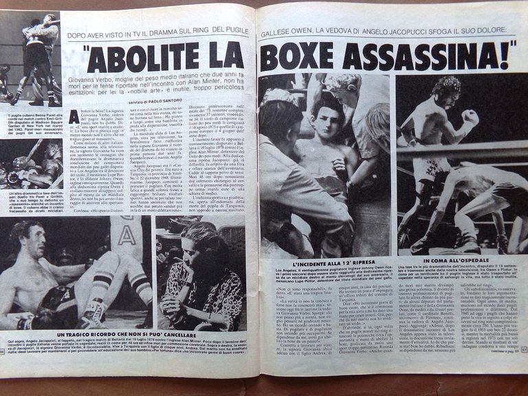 La Domenica del Corriere 4 Ottobre 1980 Cinema Doppiaggio Cartoni …