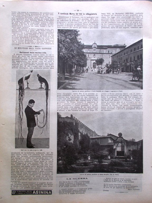 La Domenica del Corriere 4 Settembre 1904 Montenegro Mole Santa …