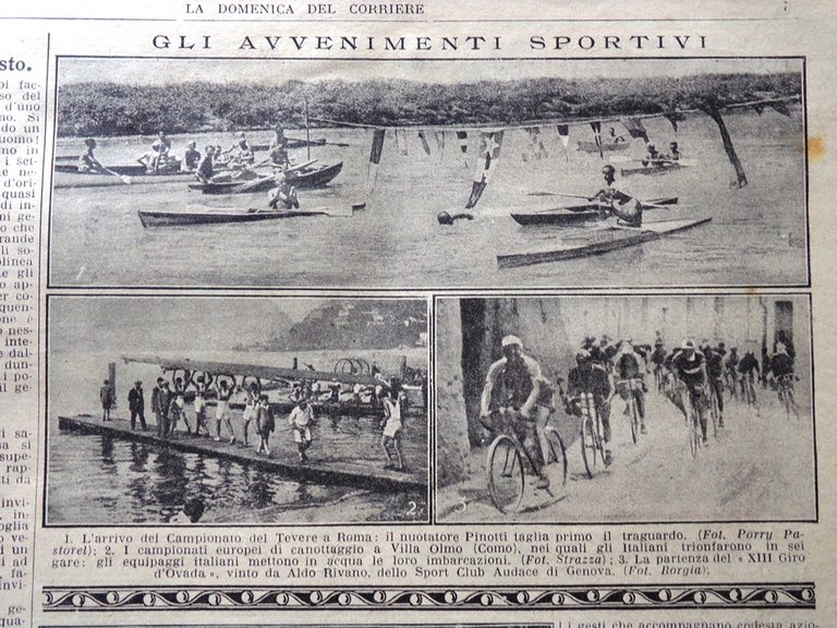 La Domenica del Corriere 4 Settembre 1927 Pinotti Bottega Monza … | Immagine Gallery 4