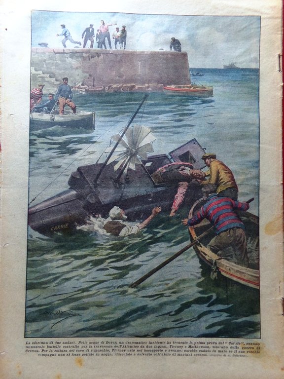 La Domenica del Corriere 4 Settembre 1927 Pinotti Bottega Monza … | Immagine Gallery 6