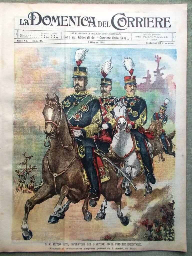 La Domenica del Corriere 5 Giugno 1904 Baltic Saint Louis …