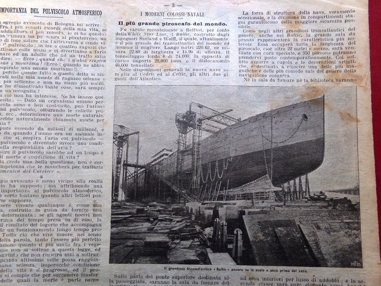 La Domenica del Corriere 5 Giugno 1904 Baltic Saint Louis … | Immagine Gallery 3