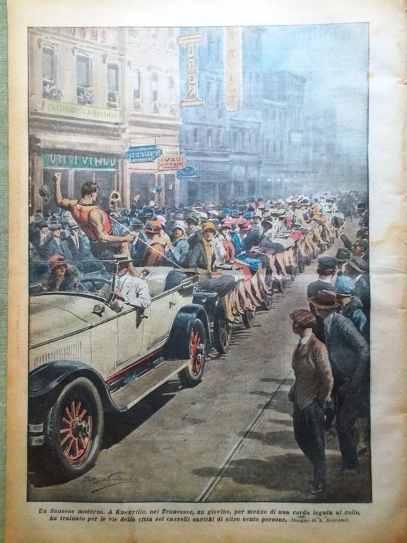 La Domenica del Corriere 5 Giugno 1927 Alfieri Torino Canberra …