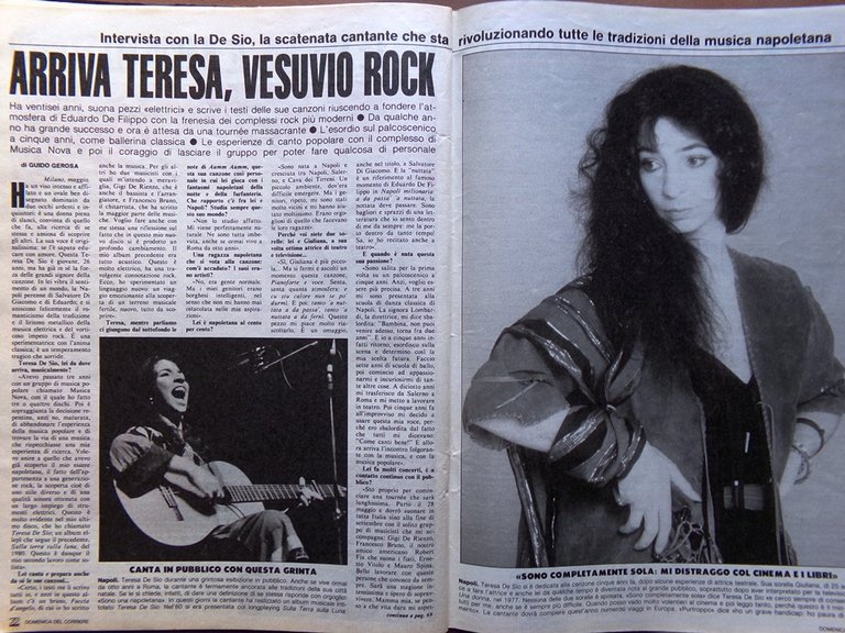 La Domenica del Corriere 5 Giugno 1982 Lemmon De Sio …