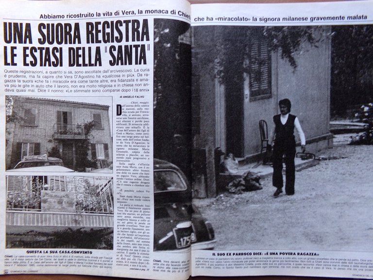 La Domenica del Corriere 5 Giugno 1982 Lemmon De Sio …