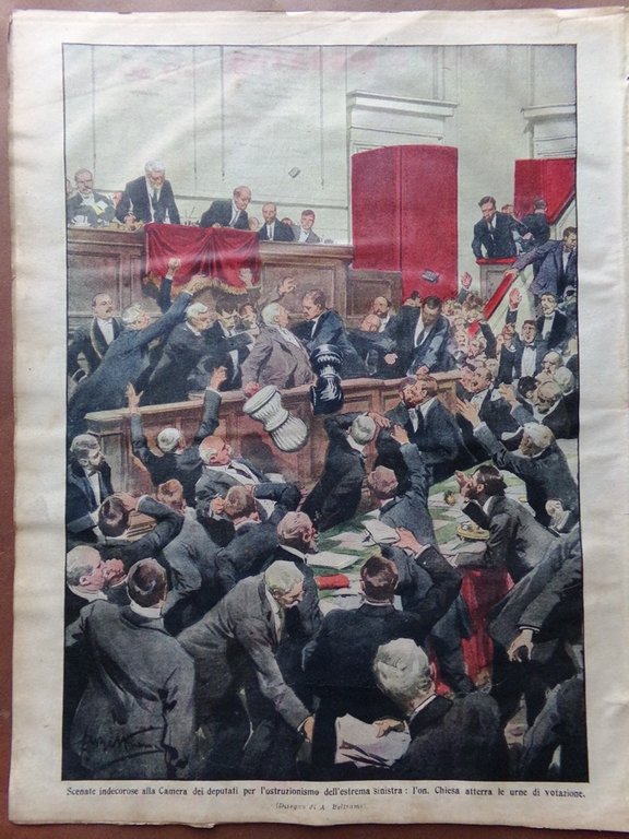 La Domenica del Corriere 5 Luglio 1914 WW1 Attentato Sarajevo …