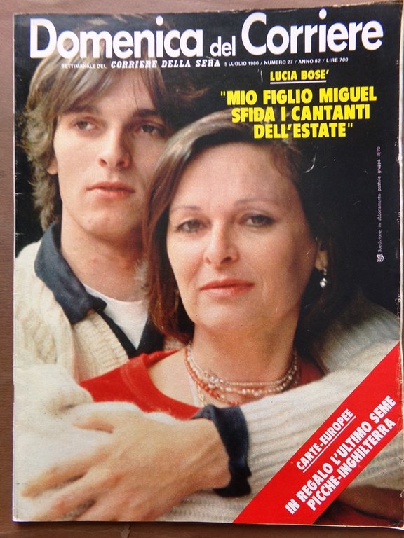 La Domenica del Corriere 5 Luglio 1980 Moravia Maradona Gandhi … | Immagine Gallery 1