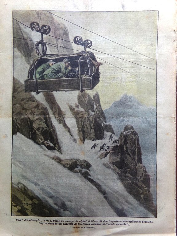 La Domenica del Corriere 5 Maggio 1918 WW1 Pini-Corsi La …