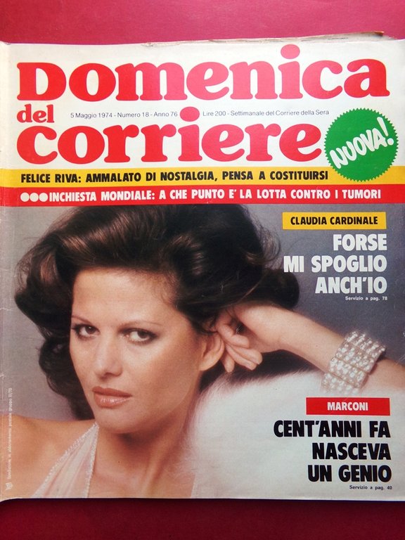 La Domenica del Corriere 5 Maggio 1974 Riva Gren Bardot … | Immagine Gallery 1