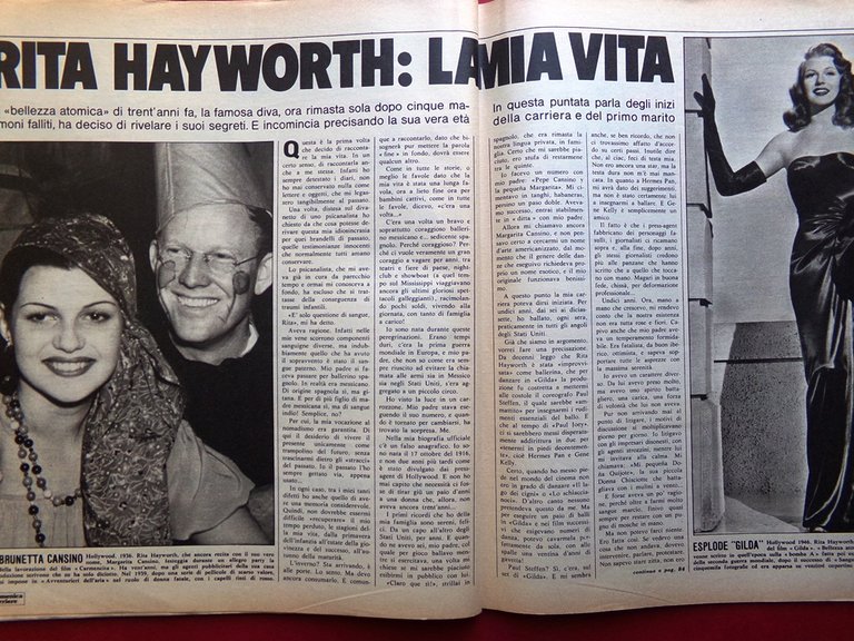 La Domenica del Corriere 5 Maggio 1974 Riva Gren Bardot …