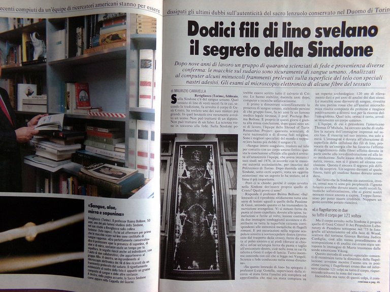 La Domenica del Corriere 5 Marzo 1987 Enzo Tortora Spazio …