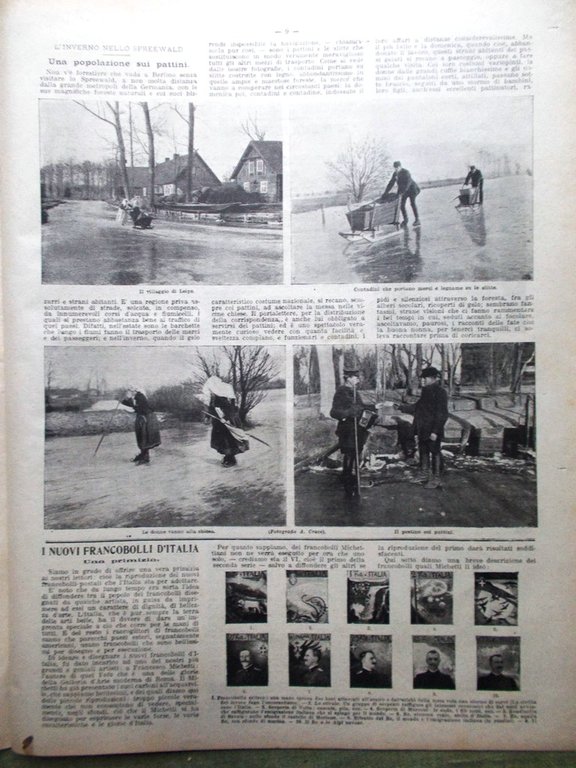 La Domenica del Corriere 5 Novembre 1905 Temperatura Spreewald Re …