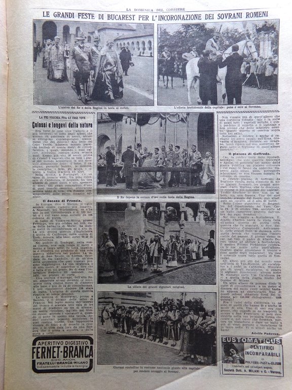 La Domenica del Corriere 5 Novembre 1922 Fascisti Napoli Maserati …