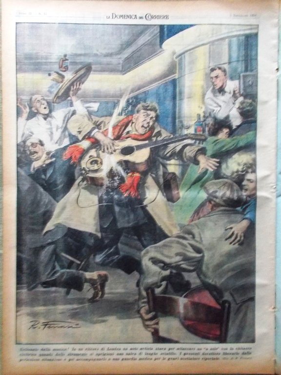 La Domenica del Corriere 5 Novembre 1950 Oak Ridge Uranio …