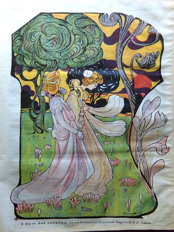 La Domenica del Corriere 5 Ottobre 1902 Marconi Cedric Albertario …