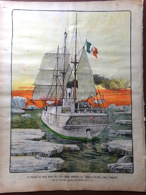 La Domenica del Corriere 6 Agosto 1899 Deportazione Siberia Rendite …
