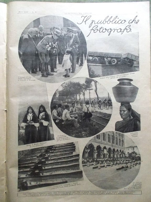 La Domenica del Corriere 6 Agosto 1933 Isola Giava Strade … | Immagine Gallery 4