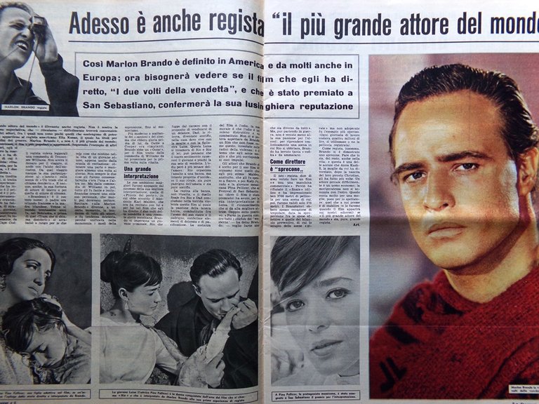 La Domenica del Corriere 6 Agosto 1961 Mostro Lochness Marlon …