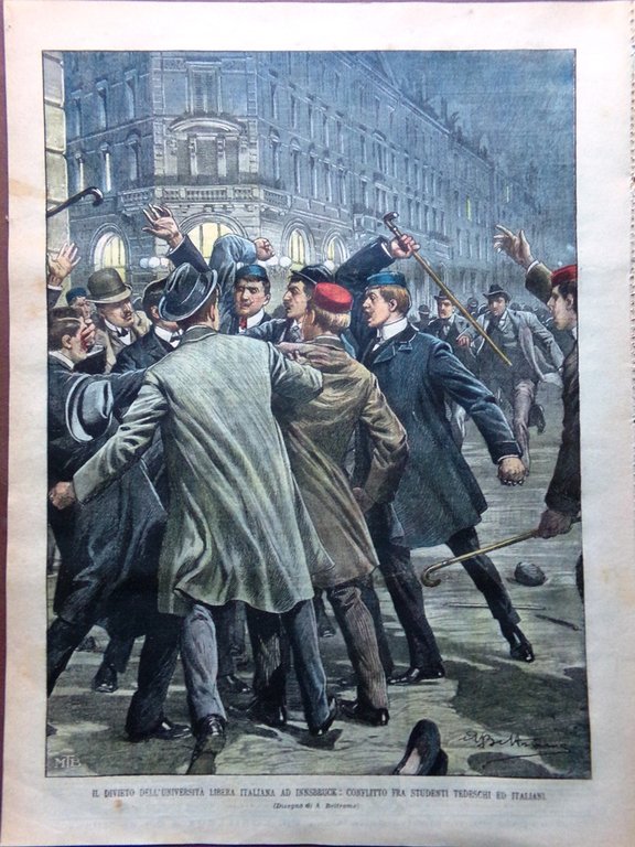 La Domenica del Corriere 6 Dicembre 1903 Nordenskjold Polo Università …