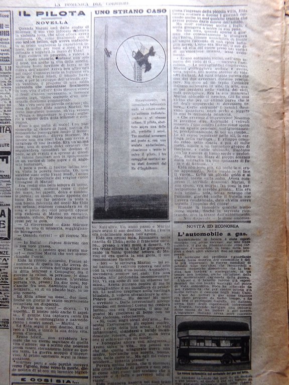 La Domenica del Corriere 6 Gennaio 1918 WW1 Treviso Grappa …