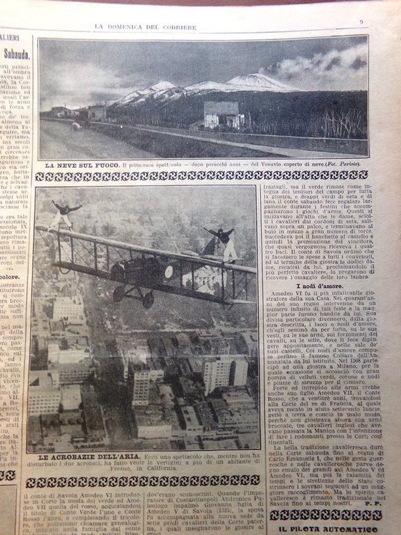 La Domenica del Corriere 6 Gennaio 1924 Umberto di Savoia …