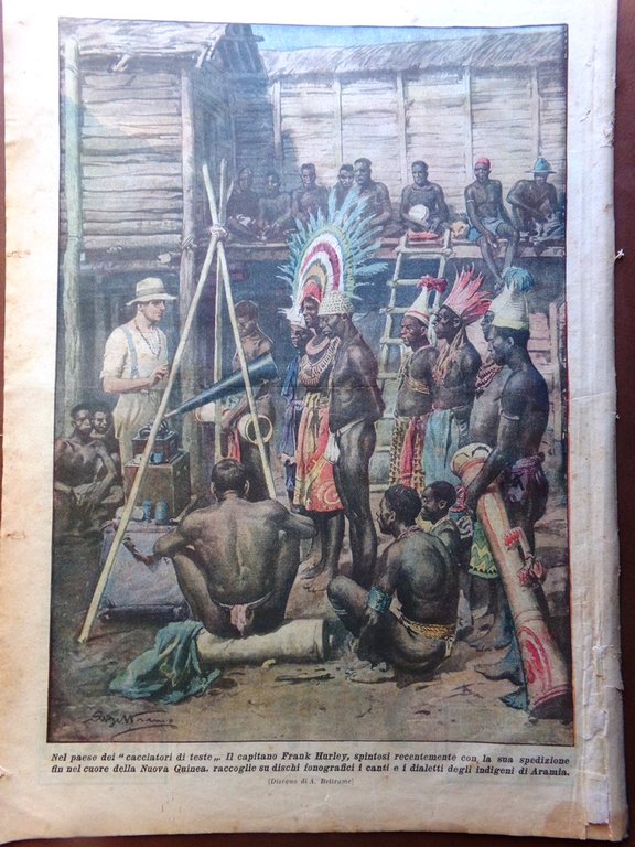 La Domenica del Corriere 6 Gennaio 1924 Umberto di Savoia …