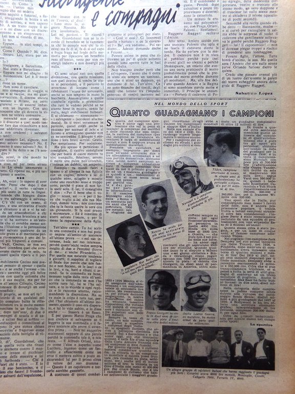 La Domenica del Corriere 6 Giugno 1937 Principe Napoli Africa … | Immagine Gallery 2