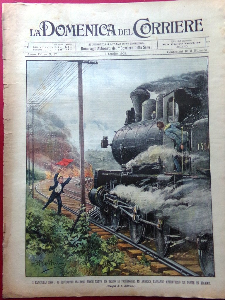 La Domenica del Corriere 6 Luglio 1902 Repubblica di Cuba … | Immagine principale