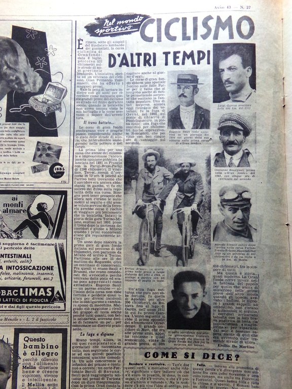 La Domenica del Corriere 6 Luglio 1941 WW2 Tobruk Avanzata …