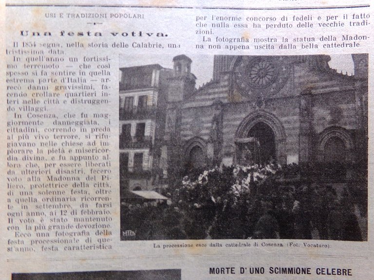 La Domenica del Corriere 6 Marzo 1904 Bennett Cosenza Carnevale … | Immagine Gallery 4