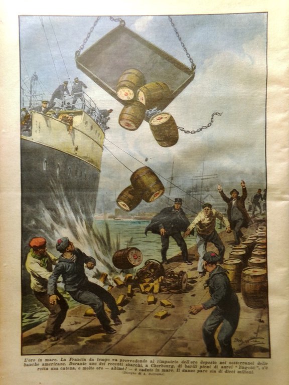 La Domenica del Corriere 6 Marzo 1932 Battaglia Shangai Cina …