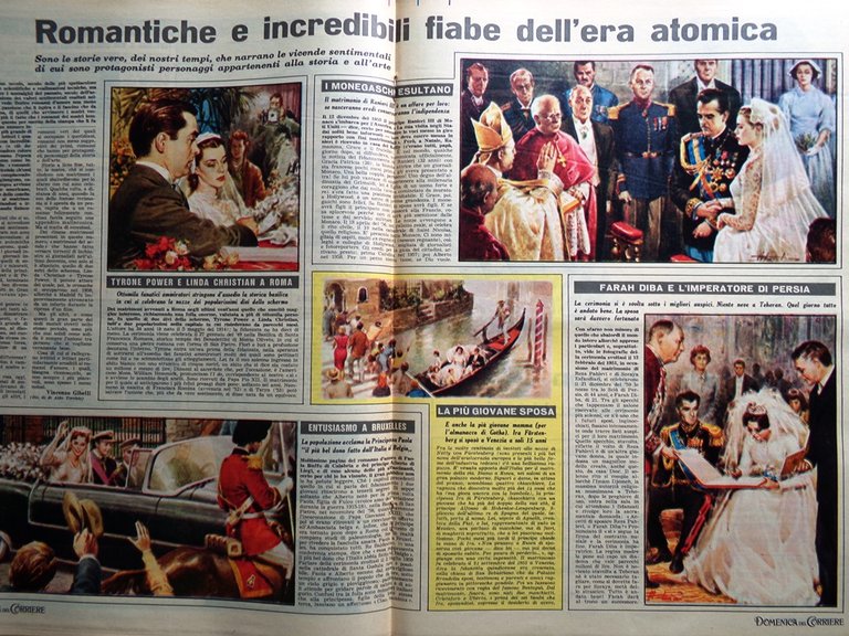 La Domenica del Corriere 6 Marzo 1960 Ghiglione Chessman Melone …