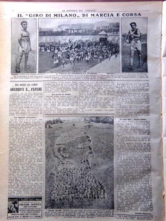 La Domenica del Corriere 6 Novembre 1921 Aquileia Salma Milite … | Immagine Gallery 7