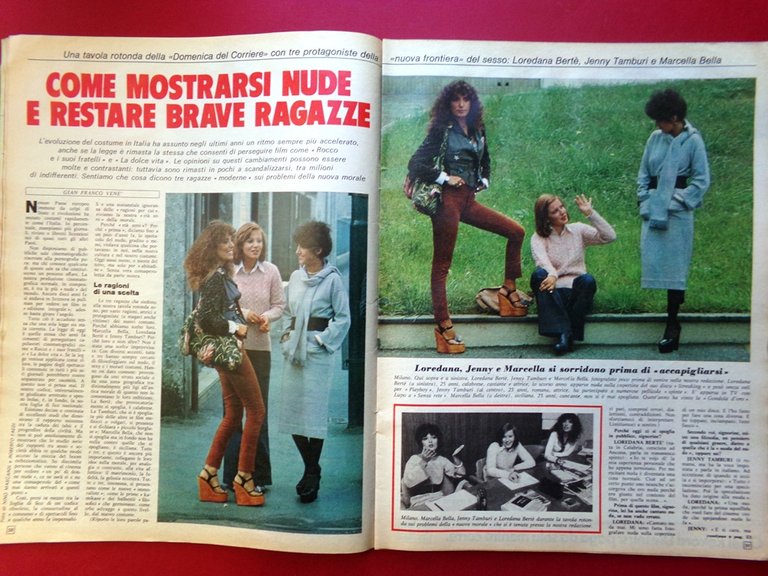 La Domenica del Corriere 6 Novembre 1975 Carlos San Nicola …